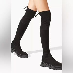 Stuart Weitzman Bedfordland Suede Over-The-Knee Boots